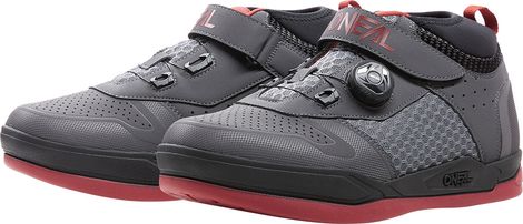 Paire de Chaussures VTT O'Neal SESSION SPD V.22 Gris/Rouge 