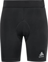 Kurze Odlo Essential Radhose Schwarz / Weiß