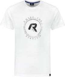 T-Shirt De Sport Manches Courtes Rogelli Graphic T-Shirt - Homme - Blanc