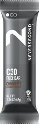 Barre Énergétique Neversecond C30 Fuel Bar Chocolat 47g