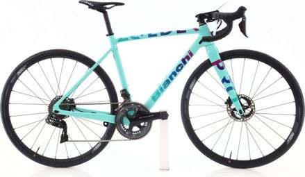 Produit reconditionné · Bianchi Zolder Pro Di2 11V · Bleu / Vélo de route | Très bon état
