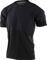 Maillot de manga corta Troy Lee Designs Drift Carbon negro