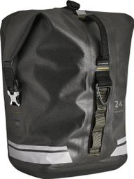 Riverside 24 L Waterproof Luggage Carrier Bag Black