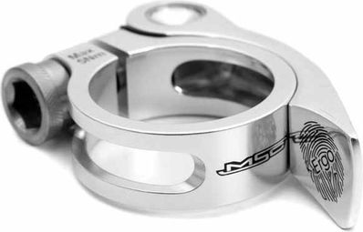 MSC Seat Clamp Quick ERGO Aluminium + Ti Silver