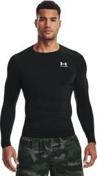 Under Armour Heatgear Armour Long Sleeve Compression Jersey Black