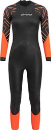 Combinaison Néoprène Femme Orca Zeal Hi-Vis Noir/Orange