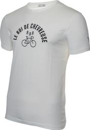 LeBram x Sports d'Époque Roi de Chevreuse T-Shirt Marshmallow White