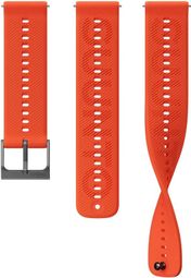 Bracelet de Montre Suunto Athletic 6 Silicone 22mm S+M Orange Coral