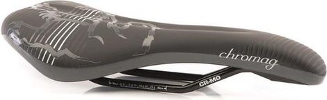 Selle Femme Chromag Juniper Rails CrMo Noir / Gris 