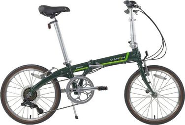 Dahon Piazza D8 Folding Bike 8S Green 2022