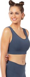 Brassière sport Fitness Femme Air Flow+ Bleu Denim