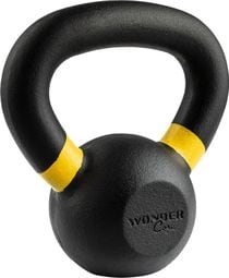 Wonder Core Kettlebell de force revêtu 4 kg Noir et jaune