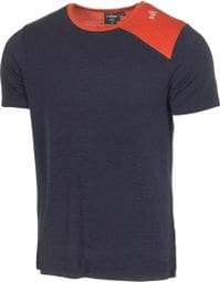 T-shirt Ivanhoe Kian SS Bleu Marine pour homme en Mérinos et Tencel-Bleu