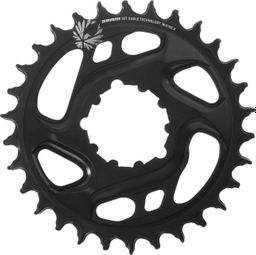 SRAM X-SYNC 2 Cold Forged EAGLE Direct Mount Chainring 6mm Offset 12 Speed Black