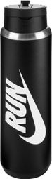 Nike Recharge Straw Graphic thermosfles 700 ml zwart