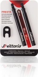 Vittoria par de extensión vave aluminio + llave