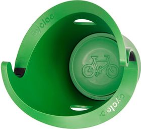 Support Vélo Mural Cycloc Solo Vert