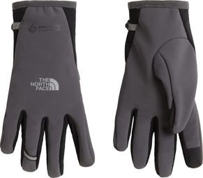 Guantes de invierno The North Face Windstopper Gore-Tex, color gris
