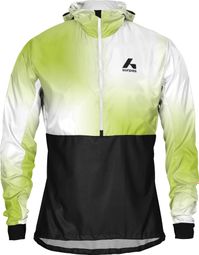 Surpas Stride Jacke für Herren, Weiß/Grün/Schwarz