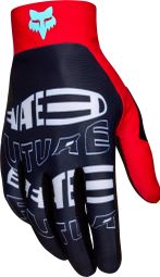 Gants Longs Fox Flexair Elevated Bleu Navy/Rouge