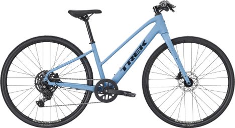 Vélo Fitness Trek FX2 Midstep Shimano Cues 9V 700 mm Bleu Gén. 4