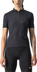 Castelli Promessa Jacquard Jersey Schwarz