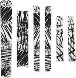 Slicy Raw Brush Gloss Black Frame Protection Kit
