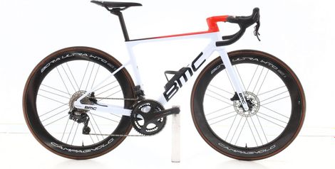 Produit reconditionné · BMC TeamMachine SLR 01 AG2R Carbone EPS 12V · Blanc / Vélo de route / BMC | Très bon état