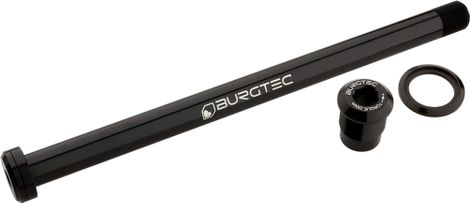 Burgtec MTB Rear Axle 188 x 12 mm | M12x1.0 | Black