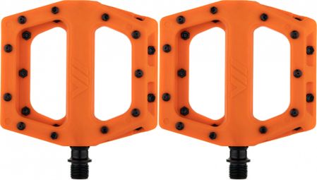 Paar DMR V11 Orange Flat Pedalen