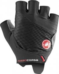 Castelli Rosso Corsa 2 Dameshandschoenen Zwart