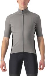 Maillot Manches Courtes Castelli Perfetto RoS 2 Wind Gris Clair/Foncé