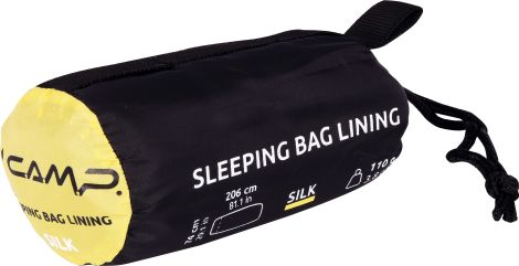 Forro para saco de dormir de campamento - 206 x 74 cm - Seda
