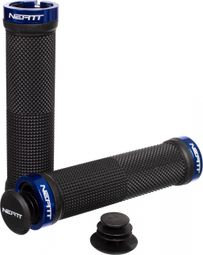 NEATT Pair of RACE Grips Black Blue