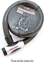 STAR LOCK - Antivol Câble Articulé Antivol 25Mm X 1500Mm Couleur Fumé