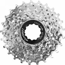 Cassette 10v. microshift pour Shimano/Sram route 11-25 argent