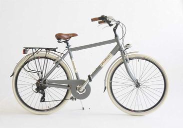 VELO VIA VENETO 605A 28  6V. HOMME 58 gris