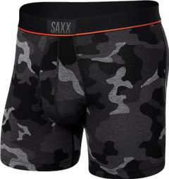 Saxx ultra supersize camo boxer brief zwart