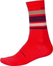 Chaussette Endura Baabaa Stripe Rouge