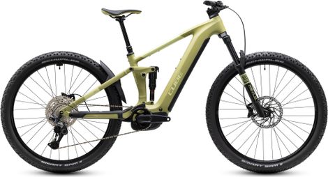 VTT Électrique Tout-Suspendu Cube Stereo Hybrid One44 Pro 800 Shimano 12V 800 Wh Bosch 120 Nm 29'' Vert Softwillow 2027