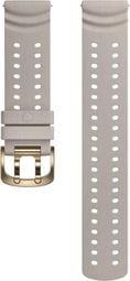 Polar Sport 22 mm Silikonarmband Greige Sand