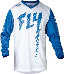 Fly Racing F-16 Blue/White Child's long sleeve jersey