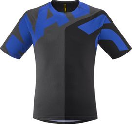 Mavic Deemax Enduro Kurzarm Trikot Grau Schwarz
