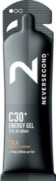 Gel Énergétique Neversecond C30+ Energy Gel Cola (avec Caféine) 60ml