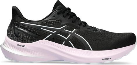 Zapatillas de Running Asics GT-2000 12 Mujer Negro Blanco 