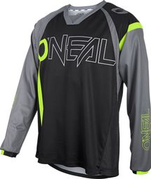O'Neal Element FR Long Sleeve Jersey Zwart / Fluoriserend Geel