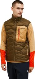 Doudoune sans manches Peak Performance Helium Utility Down Beige Homme