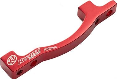 REVERSE Adaptateur Frein PM - PM 203mm Rouge