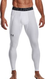 Under Armour Heatgear Armour Lange Kompressionsstrumpfhose Weiß