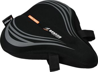 Housse de selle vélo Gel Tech - Noir - Couvre-selle Femmes/Hommes